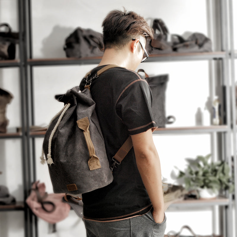 Sling bag top kanvas