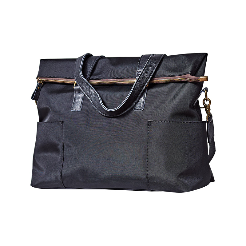 Cool Black Nylon Mens 15 inches Large Messenger Bag Briefcase Handbag Nylon Travel Green Shoulder Bag for Men - iwalletsmen