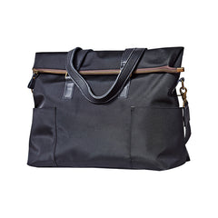 Cool Black Nylon Mens 15 inches Large Messenger Bag Briefcase Handbag Nylon Travel Green Shoulder Bag for Men - iwalletsmen
