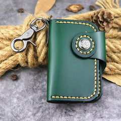 Handmade Leather Key Case Key Wallet Men's Key Holders Car Key Holder Card Holder For Men - iwalletsmen