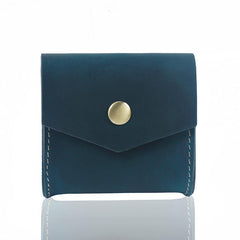 Black Small Card Holder Leather Men's Wallet Coin Holder Brown Charge Holder Small Wallet For Men - iwalletsmen