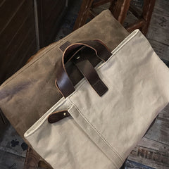 Mens Canvas Cool Side Bag Messenger Bag Canvas Handbag Canvas Tote for Men - iwalletsmen
