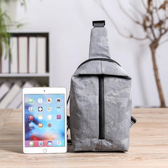 Cool Black Nylon Men's Sling Bag Camouflage Chest Bag Nylon One shoulder Backpack Sports Bag For Men - iwalletsmen