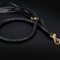 Handmade Leather Braided Wallet Chain Biker Wallet Chain Trucker Chain for Men - iwalletsmen