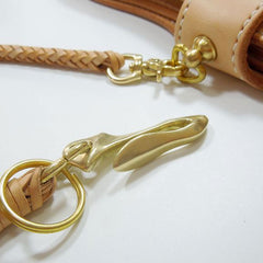 Leather Braided Biker Trucker Wallet Chain Hook for Chain Wallet Biker Wallet Trucker Wallet