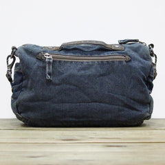 Blue Denim Mens Womens Side Bags Handbag Blue Jean Messenger Bag Courier Bags For Women - iwalletsmen