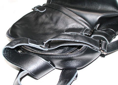 Mens Leather Backpack Cool Travel Backpacks Laptop Backpack for men - iwalletsmen