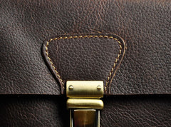 Cool Leather Mens Briefcase Messenger Bag Shoulder Bag Satchel Backpack for men - iwalletsmen
