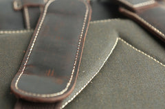 Handmade Leather Mens Backpack Travel Backpack Laptop Backpack for men - iwalletsmen