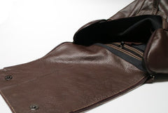 Leather Mens Backpacks Cool Travel Backpacks Laptop Backpack for men - iwalletsmen