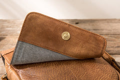 Cool Leather Small Mens Messenger Bags Shoulder Bags for Men - iwalletsmen
