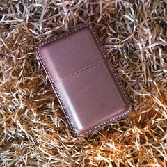 Cool Leather Mens 20pcs Cigarette Holder Case Vintage Custom Cigarette Case for Men - iwalletsmen