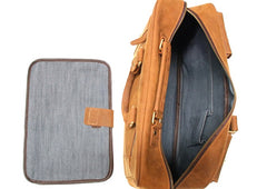 Cool Leather Mens Large Travel Bag Handbags Shoulder Bags for men - iwalletsmen