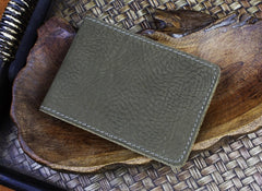 Leather ID Card Wallet Womens ID Card Holder Wallet Mens Leather Wallet For ID Cards men's id wallet