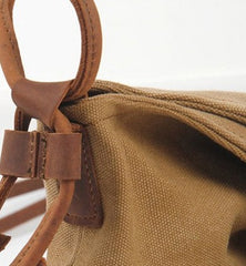 Mens Canvas Rustic Courier Bag Side Bag Messenger Bag Camera Shoulder Bag for Men - iwalletsmen