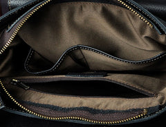 Small Leather Mens SIDE BAGs COURIER BAGs Messenger Bag Shoulder Bag for Men - iwalletsmen