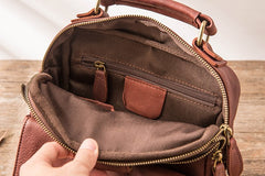 Cool Leather Mens Small Shoulder Bags Messengers Bag for Men - iwalletsmen