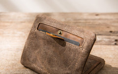 Cool Canvas Mens Small Wallet Bifold Vintage billfold Wallets for Men - iwalletsmen