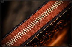 Handmade Leather Ucchusma Mens Chain Biker Wallet Cool Leather Wallet With Chain Wallets for Men
