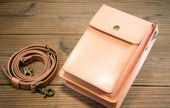 Leather Belt Pouch Mens Small Cases Waist Bag Hip Pack Belt Bag Fanny Pack Bumbag for Men - iwalletsmen