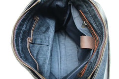 Cool Brown Mens Leather Backpack Travel Backpack School Backpacks for men - iwalletsmen