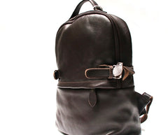 Mens Leather Backpack Cool Travel Backpacks Laptop Backpack for men - iwalletsmen