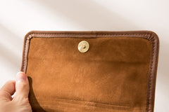 Cool Leather Mens Small Messenger Bags Shoulder Bags for Men - iwalletsmen