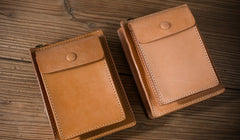 Leather Belt Pouch Mens Small Cases Waist Bag Hip Pack Belt Bag Fanny Pack Bumbag for Men - iwalletsmen