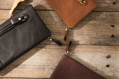 Cool Mens long Wallet Leather Bifold Wallet Long Wallets for Men - iwalletsmen