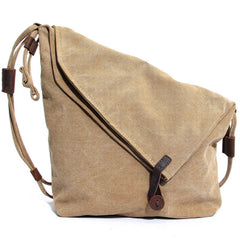 Mens Canvas Rustic Courier Bag Side Bag Messenger Bag Camera Shoulder Bag for Men - iwalletsmen