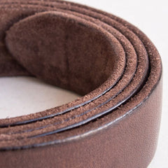 Handmade Genuine Custom Leather Mens Indian Leather Men Coffee Belt for Men - iwalletsmen