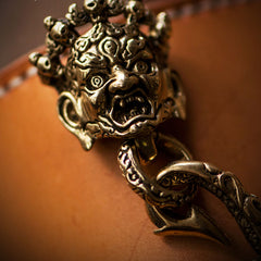 Handmade Leather billfold Mens Chain Biker Wallet Cool Leather Wallet With Chain Wallets for Men