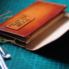 Handmade Leather Vintage Tooled Floral Mens Long Wallet Cool Long Wallet for Men - iwalletsmen