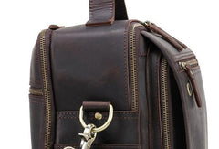 VINTAGE LEATHER MENS Camera Bag Small Cool SHOULDER BAG HANDBAG FOR MEN - iwalletsmen