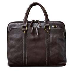 Coffee Leather Mens 15