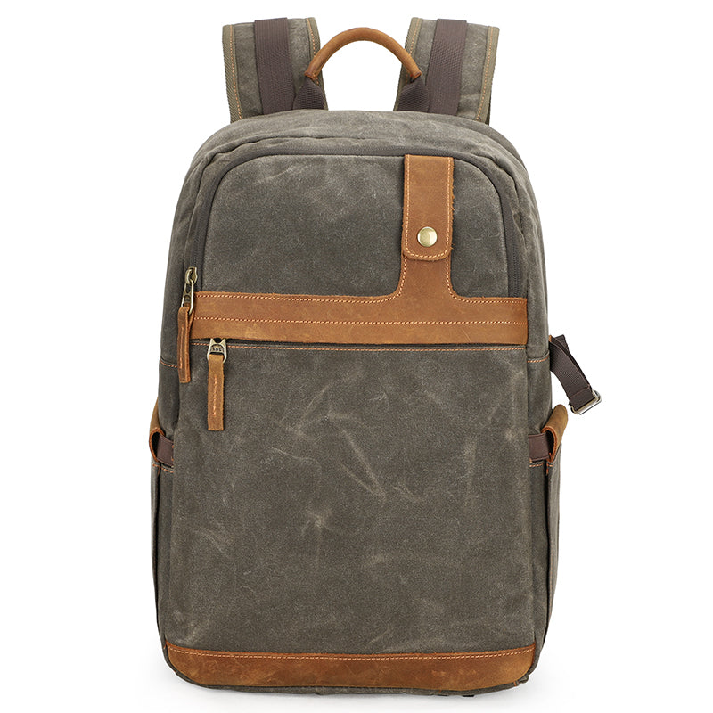 Canvas Waterproof Mens Large Nikon Camera Backpack Canon Camera Bag Dslr Camera Bag for Men - iwalletsmen