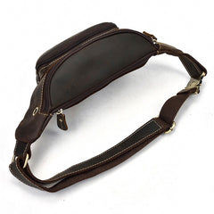 COOL LEATHER MENS FANNY PACK FOR MEN BUMBAG Vintage WAIST BAGS for Men - iwalletsmen