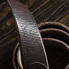 Handmade Leather Mens Leather Men Distress Vintage Brown Black Belt for Men Cool Leather Belt