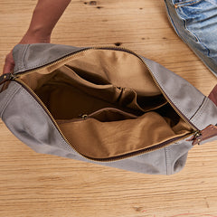 Canvas Mens 14 inches Side Bag Canvas Messenger Bags Canvas Travel Large Courier Bags for Men - iwalletsmen