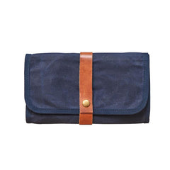 Cool Canvas Large Mens Trifold Clutch Wallet Canvas Long Casual Clutch Purse For Men - iwalletsmen