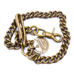 Cool Brass Mens Biker Wallet Chain Gold Wallet Chain Pants Chain For Men - iwalletsmen