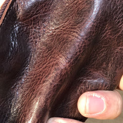 Handmade Genuine Leather Mens Cool Biker Chain Wallet Long Leather Wallet Slim Clutch Wristlet Wallet for Men