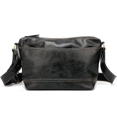Black Leather Mens Casual 10