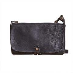 Cool Leather Mens Small Side Bag Leather Courier Bags Messenger Bags Side Bag for Men - iwalletsmen