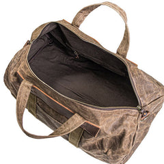 Canvas Mens Cool Weekender Bag Travel Bag Duffle Bags Overnight Bag Holdall Bag for men - iwalletsmen