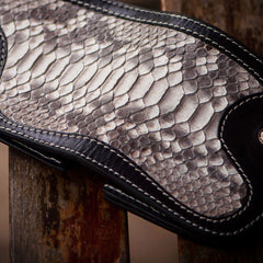 Handmade Leather Biker Wallet Mens Cool billfold Chain Wallet Trucker Wallet with Chain