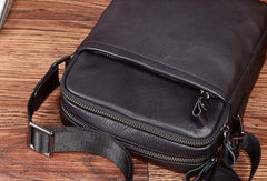 Cool Leather Mens Small Messenger Bag Cool Crossbody Bags for men - iwalletsmen