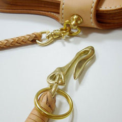 Leather Braided Biker Trucker Wallet Chain Hook for Chain Wallet Biker Wallet Trucker Wallet