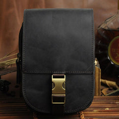 Vintage Leather Belt Pouches for Men Waist Bags BELT BAG For Men - iwalletsmen