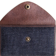 Genuine Leather Jean Mens Cool Long Leather Wallet Men Cards Wallets Bifold for Men